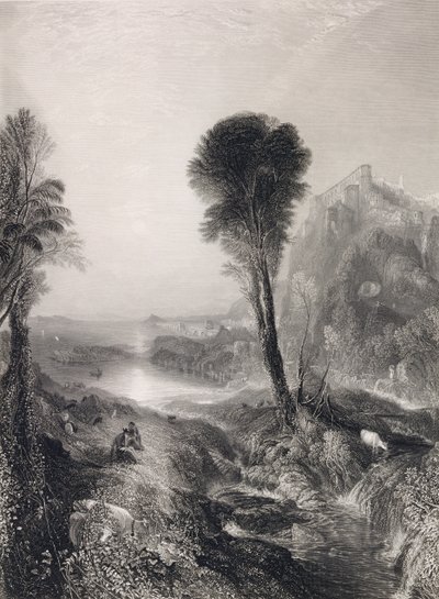 Mercury and Argus, engraved by James T. Willmore, 1841 by Joseph Mallord William Turner